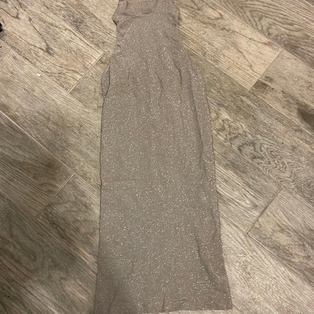Bebe silver dress